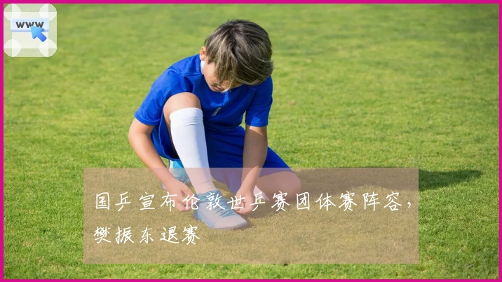 国乒宣布伦敦世乒赛团体赛阵容，樊振东退赛