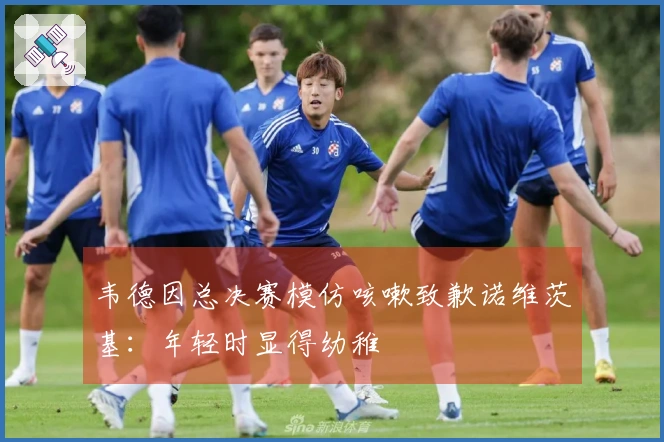 韦德因总决赛模仿咳嗽致歉诺维茨基：年轻时显得幼稚